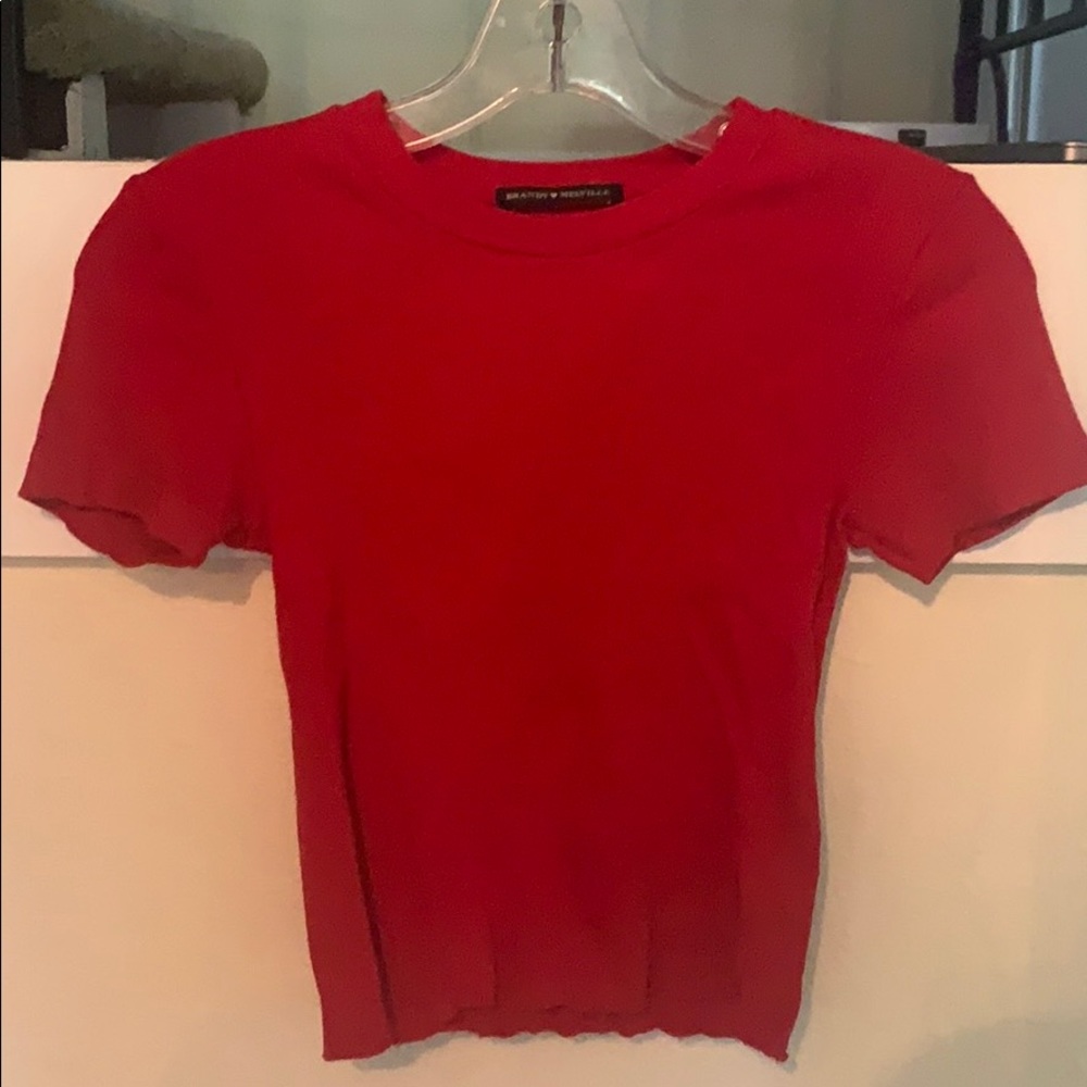 Basic red t shirt